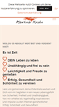 Mobile Screenshot of martinakrohn.de